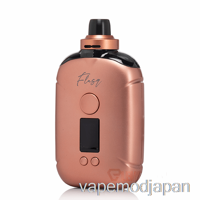 Vape Japan Eleaf Flasq 40w ポッド Mod キット ブロンズ